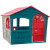 Image de Maisonnette Cabane Twilight Plastique Bleu - Rouge - Blanc