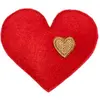 Image de Jouet pour chat Dogman Valle Heart Rouge 10x24 cm 331363