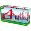 Image de Double Pont Suspendu Rouge