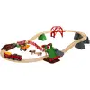 Image de Circuit De La Ferme Et Locomotive À Pile Vert