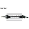 Image de SKF VKJC 8649 Arbre de transmission Essieu avant gauche, avec écrou