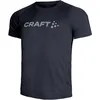 Image de Craft Core Essence Logo Maillot De Course Hommes-Bleu Foncé, Taille S