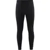Image de Craft Core Warm Baselayer Pantalon Survêtement Hommes-Noir, Taille M