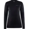 Image de Craft Core Warm Baselayer Haut manches longues Femmes - noir,, Taille S