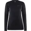 Image de Sous maillot manches longues femme Craft Core Warm Noir XL CO1912534-999000