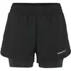 Image de Craft ADV Essence 2in1 Short de running Femmes - noir, Taille XS