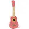 Image de Guitare En Bois Rose À Fleur Rose, Jaune