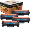 Image de Pack de 4 toners compatibles BROTHER TN-2420 noir