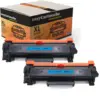 Image de Pack de 2 toners compatibles BROTHER TN-2420 noir