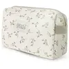 Image de Trousse De Toilette Camila Olive Bloom Ecru, Vert