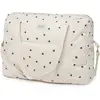 Image de Sac De Maternité Camila Rock & Love Ecru, Noir