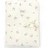 Image de Protège Carnet De Santé Knot Roseberry Ecru, Vert, Rose
