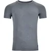 Image de Odlo BL Top Crew Neck Shortsleeve Performance Light Eco Maillot De Course Hommes-Gris, Taille S