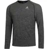 Image de Odlo Crew Neck Essential Seamless Haut Manches Longues Hommes-Gris, Taille S