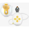 Image de Tire-lait électrique simple Solo Hands Free transparent