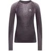 Image de Odlo Performance Warm Blackcomb Crew Neck Maillot De Corps Femmes-Gris, Taille XL