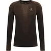Image de Odlo Performance Warm Blackcomb Crew Neck Maillot De Corps Hommes-Marron, Taille S