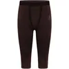 Image de Odlo Performance Warm Blackcomb 3/4 Collant De Course Hommes-Marron, Taille S
