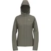 Image de Odlo X-Alp Waterproof Veste running Femmes-kaki, Taille L