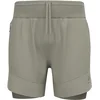 Image de Odlo X-Alp Trail 6in 2in1 Short De Running Hommes-Gris, Taille XXL