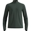 Image de Odlo Essential Thermal Midlayer 1/2 Zip Maillot De Course Hommes-Vert Olive, Taille L