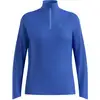Image de Odlo Essential 1/2 Zip Maillot de course Femmes-bleu, Taille S