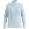 Image de Odlo Essential 1/2 Zip Maillot de course Femmes-bleu clair, Taille XL