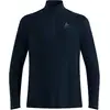 Image de Odlo Essential 1/2 Zip Maillot de course Hommes-bleu foncé, Taille S