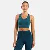 Image de Odlo Seamless Medium Padded Sport Soutien-gorge sport Femmes - bleu petrol, Taille S