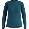 Image de Odlo Essential Seamless Maillot de course Femmes - bleu petrol, Taille M