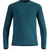 Image de Odlo Essential Seamless Maillot de course Hommes - bleu petrol, Taille S