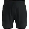 Image de Odlo X-Alp Trail 6in 2in1 Short de running Hommes-noir, Taille S