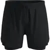Image de Odlo Zeroweight 5in 2in1 Short de running Hommes-noir, Taille XXL