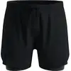 Image de Odlo Zeroweight Print 5in 2in1 Short de running Hommes-noir, Taille XL
