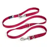Image de Laisse pour chien ajustable nylon Curli Rouge L PN1797
