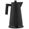 Image de Bouilloire électrique Alessi Plissé MDL21 B   température réglable, noire