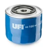 Image de UFI 23.166.00 Filtre à huile Filtre vissé, avec un clapet de non retour