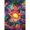 Image de Colorboom - Jungle Psychédélique - Boite Compacte 500 Pièces Clementoni