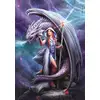 Image de Anne Stokes - Mage Dragon 1000 Pièces Clementoni