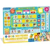 Image de Calendrier Magnétique Éducatif 70 Pièces   Apprentissage Interactif Dès 3 Ans Multicolore