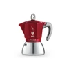 Image de Cafetière à induction Bialetti Moka Induction Red 6 cups (6 tasses)