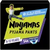 Image de Ninjamas Pyjama Pants Garçon, 54 Sous-vêtement De Nuit, 8-12 Ans, Paquet 1 Mois Multicouleur
