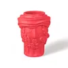 Image de Seletti TERRACOTTA VASE MAN PINK BOUGAINVILLEA