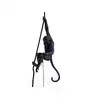 Image de Seletti THE MONKEY LAMP BLACK CEILING