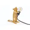 Image de Seletti MOUSE LAMP GOLD - STEP