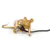 Image de Seletti MOUSE LAMP GOLD - LOP