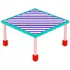 Image de Seletti SUPERSQUARETABLE BLUE STRIPES