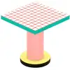 Image de Seletti SUPERLOUNGE TABLE RED GRID