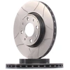 Image de BREMBO 09.5870.75 Disque de frein rainuré, revêtu, avec vis/boulons