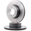 Image de BREMBO 09.6924.75 Disque de frein rainuré, revêtu, à haute teneur en carbone, avec vis/boulons